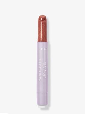 tarte Maracuja Juicy Lip Vinyl — Shimmery Cinnamon Spice PLUS two eyeliners